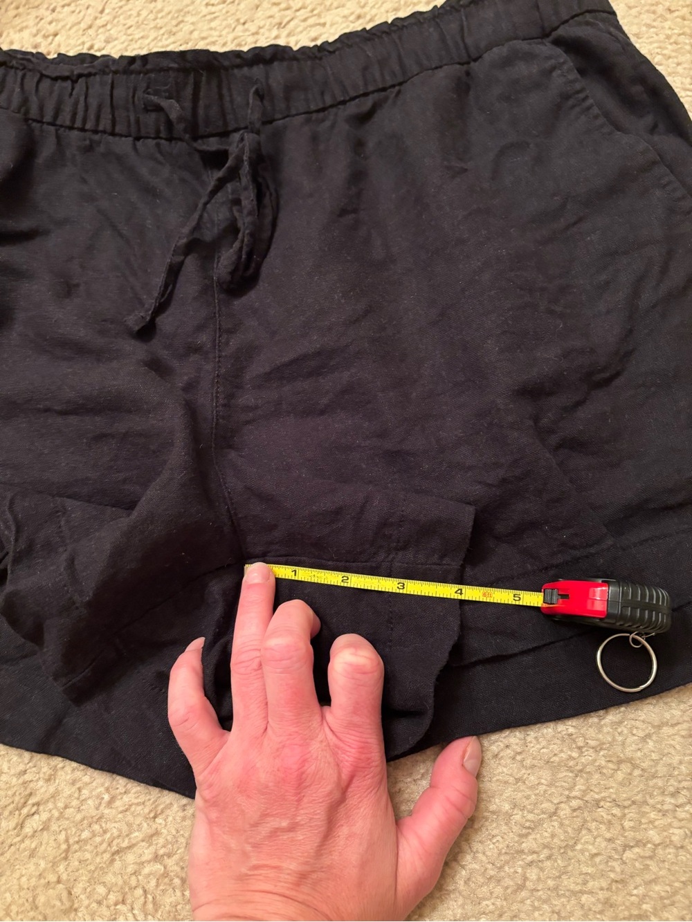 Gap basic linen shorts, L - Picture 4 of 9
